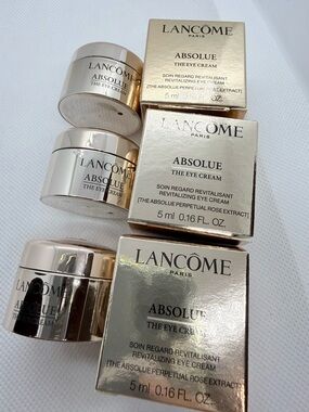 Lancôme Absolue Revitalizing Eye Cream 5ml x3 Travel Size Set